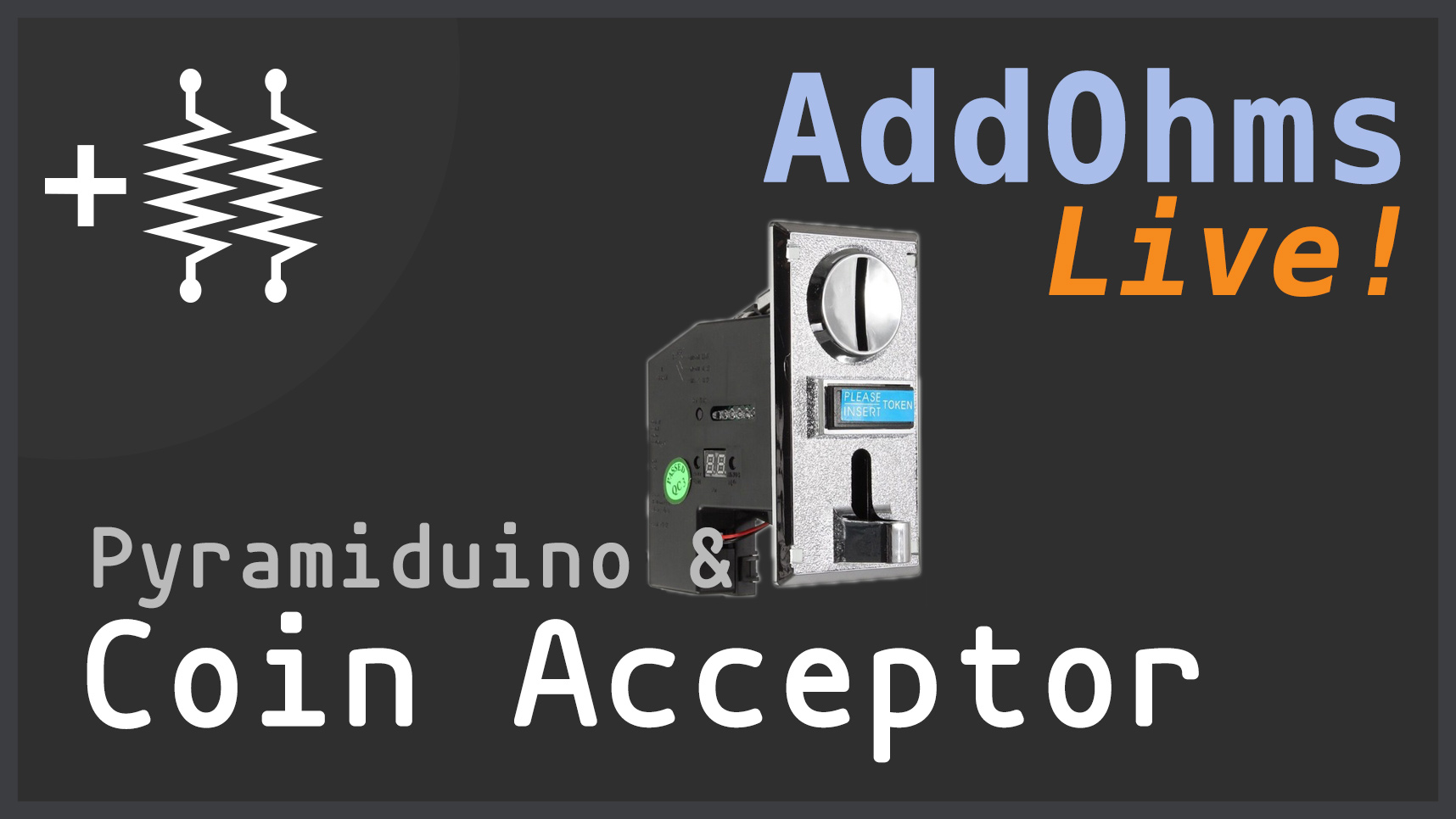 Coin Acceptor Programming | Live Stream #9